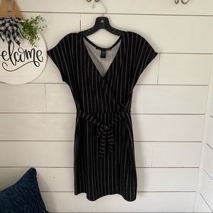 Black Wrap Dress